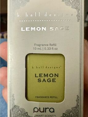 Lemon Sage Fragrance Refill - Green